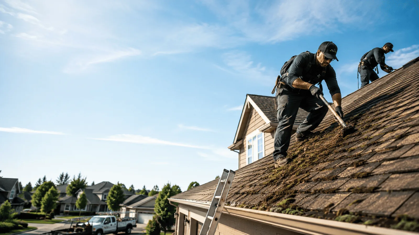 Roof Moss Removal in Sugarloaf, CA near me